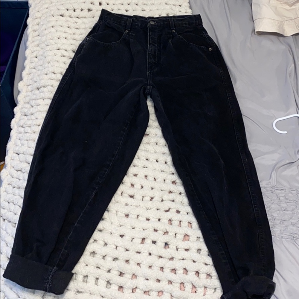 Black Mom jeans